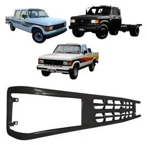 Grade do Radiador Cinza - Chevrolet D20 / C20 / A20 (1987 a 1992)