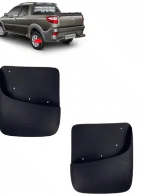 Lameiro Para-Barro Traseiro Direito  Fiat Strada Trekking