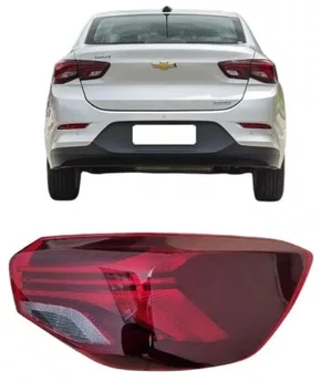 Lanterna Traseira de canto Chevrolet Onix Sedan (onix plus), Lado Direito 2020 a 2025 bicolor.