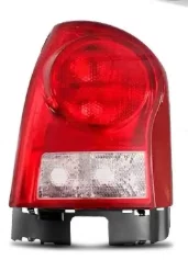 Lanterna Traseira Gol G4 Aba Vermelha Lado Esquerdo 2005 Ate 2008