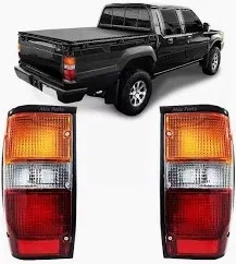 Lanterna Traseira L200 1992 A 2006 Lado Direito Aro Preto