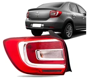 lanterna traseira Logan 2014 ate 2019 lado Esquerdo Bicolor.