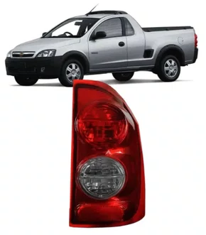 lanterna traseira Montana 2003 ate 2009 Re Fume Lado Direito.