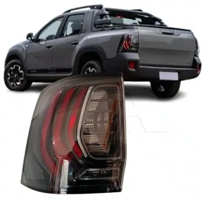 Lanterna Traseira para Renault Oroch dos anos 2022 a 2025, Fume e lado esquerdo.