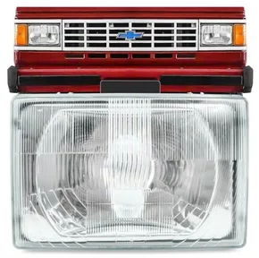 Lente (Vidro) do Farol Principal | Chevrolet D20 (1980 a 1992) | Lado Esquerdo