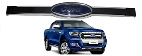Moldura Central da Grade do Radiador Ford Ranger 2016 a 2019 - Com Emblema
