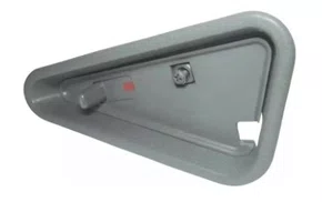 Moldura da Macaneta Interna (Dianteira Esquerda / Cinza)  Chevrolet S10 e Blazer (1995 a 2011)