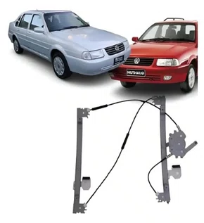 Mquina de Vidro Eltrica Dianteira Esquerda (Motor Bosch) - VW Santana (1998 a 2006)