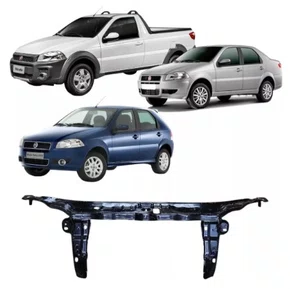 Painel Dianteiro Fiat Palio 2010 a 2012 - Suporte do Radiador.