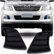 PAR GRADE DE PARACHOQUE HILUX 2012 A 2015 SEM MILHA-BANANINHA