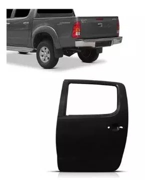 Porta Traseira Esquerda Toyota Hilux Cabine Dupla 2005 a 2015