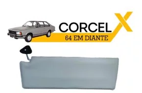 QUEBRA SOL CORCEL LADO ESQUERDO GELO