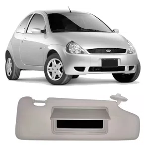 Quebra-Sol Ford Ka - Lado Direito com Espelho (1997 a 2007)