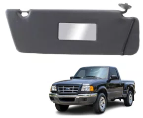 Quebra-Sol Ford Ranger - Lado Direito Cinza Padrao Original (1997 a 2012)