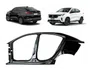 Retalho da Porta Fiat Fastback - Lado Esquerdo (Motorista) - Genuina Fiat Nova