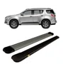 Estribo Lateral Inox com Ponteiras Pretas - Chevrolet Trailblazer (2014 a 2026)