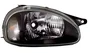 Farol Chevrolet Corsa Mascara Negra Lado Direito 2000 até 2010
