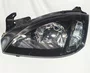 Farol Chevrolet Corsa / Montana Máscara Negra Lado Esquerdo 2008 até 2012