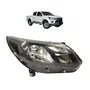 Farol Chevrolet S10 2017 ate 2023 Sem Led Friso Cromado Lado Direito