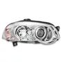 Farol Fiat Palio Preto Canhao Cromado Lado Direito 2010 ate 2012