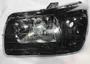 Farol Fiat Uno 2004 ate 2013 Mascara Negra Lado Esquerdo