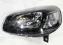 Farol Fiat Uno G2 Mascara Negra Lado Esquerdo 2015 Ate 2021