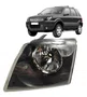 Farol Ford Ecosport Com Pisca Cromado Lado Esquerdo 2004 Ate 2007