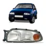 Farol Ford Fiesta Com Pisca Ambar Lado Esquerdo 1996 Ate 1999