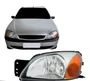 Farol Ford Fiesta Com Pisca Ambar Lado Esquerdo 2000 Ate 2002