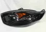Farol Ford Fiesta Mascara Negra Lado Esquerdo 2011 Ate 2013