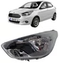Farol Ford Ka 2015 até 2018 Cromado Lado Esquerdo