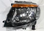Farol Ford Ranger 2013 até 2016 Mascara Negra Manual Lado Esquerdo