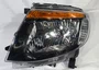 Farol Ford Ranger 2013 até 2016 Mascara Negra Manual Lado Esquerdo