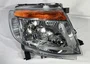 Farol Ford Ranger 2013 ate 2016 Cromado Manual Lado Direito