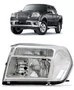 Farol Ford Ranger ano 2010 até 2012 Cromado Lado Esquerdo