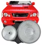 Farol Mitsubishi L200 ano 1999 até 2004 Lado Esquerdo