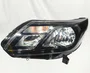 Farol Principal Chevrolet S10 Mascara Negra / Friso Cromado Lado Esquerdo 2017 ate 2025