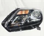Farol Principal Chevrolet S10 Mascara Negra / Friso Cromado Lado Esquerdo 2017 ate 2025