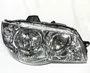 Farol Principal Fiat Palio / Siena / Strada Máscara Cromada Lado Direito de 2004 até 2016