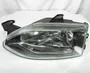 Farol Principal Fiat Palio / Siena / Strada Mascara Cromada Lado Esquerdo de 1996 ate 1998