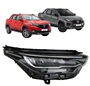 Farol Principal Fiat Strada Mascara Negra / Com Led Lado Direito de 2020 ate 2025