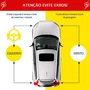 Farol Principal Fiat Strada Mascara Negra / Com Led Lado Direito de 2020 ate 2025