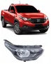 Farol Principal Fiat Strada Mascara Negra / Sem Led Lado Direito de 2020 ate 2025