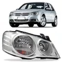 Farol Principal Golf Mascara Cromada Lado Esquerdo 2006 Ate 2013