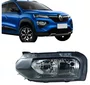 Farol Renault Kwid 2022 Ate 2025 Mascara Negra Lado Esquerdo Inferior