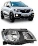 Farol Renault Kwid ano 2017 ate 2021 Lado Direito