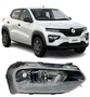 Farol Renault Kwid ano 2022 ate 2025 mascara negra inferior Lado direito