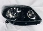 Farol Renault Sandero 2011 até 2014 Mascara Negra Lado Direito