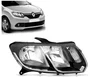 Farol Renault Sandero/Logan Mascara Negra lado Direito 2015 ate 2020