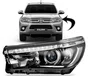 Farol Toyota Hilux 2018 at 2020 SRX com/led lado esquerdo
